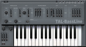 vsti Synthé TAL-BassLine Gratuit